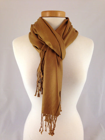 bronze gold pashmina