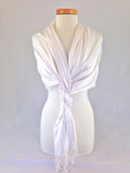 white shawl pashmina