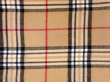 burberry plaid pattern scarf