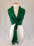 forest green pashmina